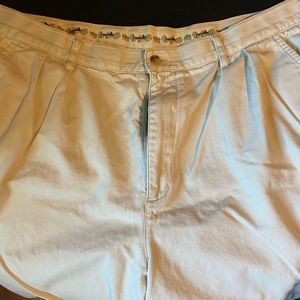 Guy Harvey pleated front shorts